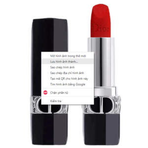 Son Dior Rouge Velvet Màu 999 Màu Đỏ Tươi